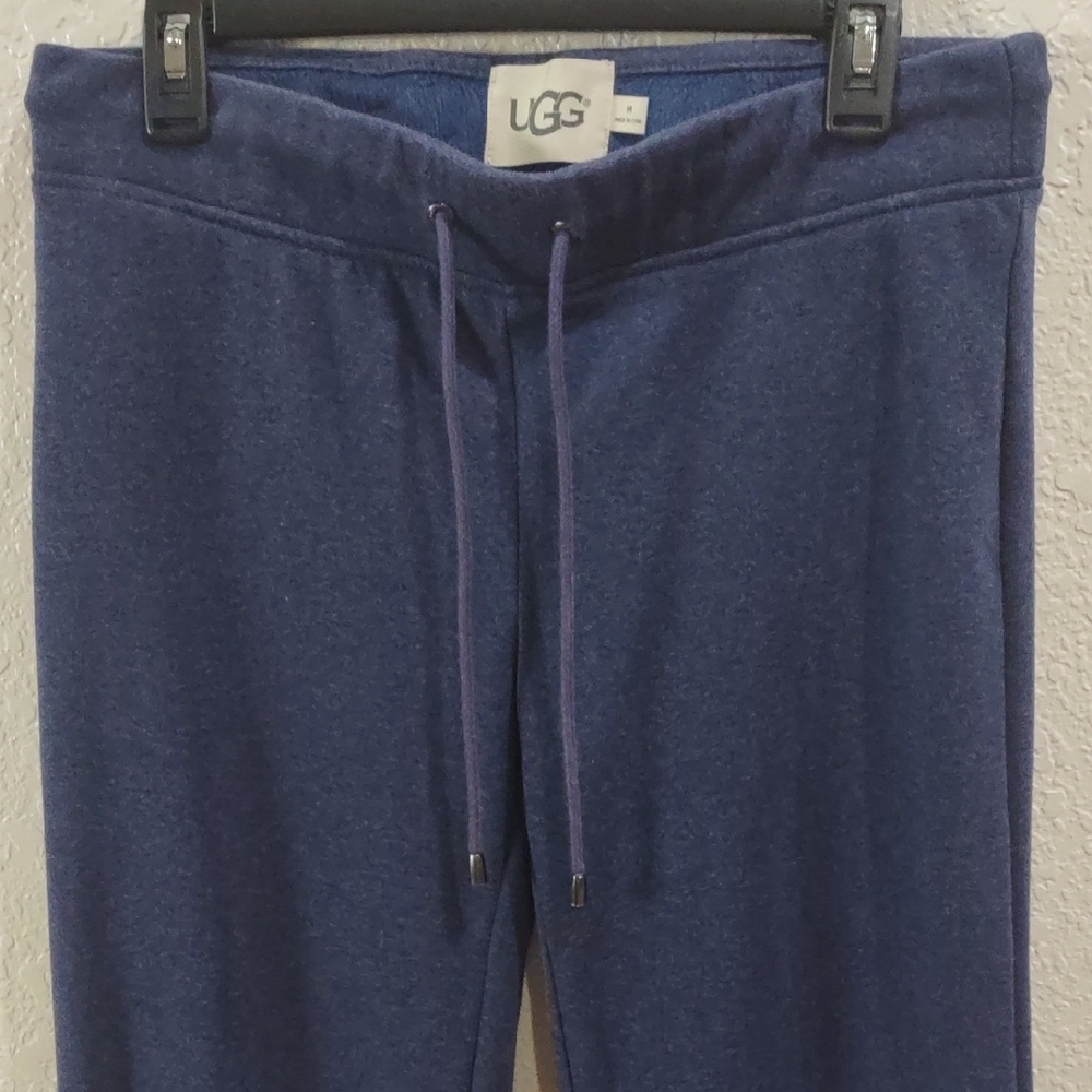 UGG Blue Sweatpants with Elastic Waistband and Relaxed Fit - Picture 4 of 17